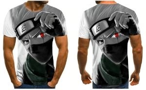 CAMISA 3D KAKASHI